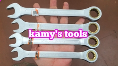 Cờ lê vòng miệng tự động Kapusi đủ kích cỡ 8mm-19mm