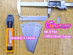 Lưỡi dao rọc giấy rọc cáp 100x18x0.5mm Maxsupe M-8766