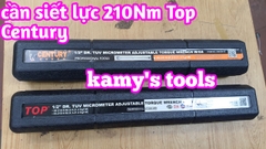 Cần siết chỉnh lực 1/2 inch 28-210Nm Top TWT-10039 và Century 190128-12