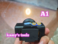 A1 Đèn pin đội đầu LED siêu sáng kamytools