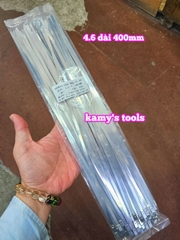 Dây thít dây rút inox 4.6mm 7.9mm inox 304 dài 100mm 150mm 200mm 250mm 300mm 350mm 400mm 500mm 600mm 800mm 1000mm 1200mm
