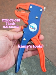 Kìm tuốt dây điện mỏ vịt YTH-78-318 tuốt dây 0.5-6mm2 dài 7 inch