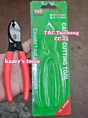 Kìm cắt cáp điện đồng nhôm 22mm2 TAC Taicheng CC-22 dài 160mm