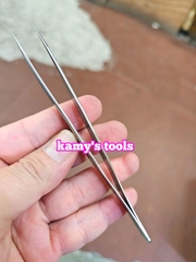 Nhíp gắp linh kiện điện tử, nhặt lông yến thép không rỉ inox