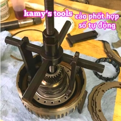 Dụng cụ cảo phốt hộp số tự động, tháo gỡ và nén piston ly hợp tự động 4 chân ATCS-4617 kamytools