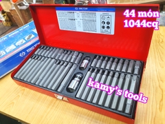 Bộ đầu mũi vít lục giác sao mở mec 44 món Kingtony model 1044CQ