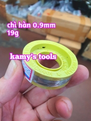 Chì hàn 0.9mm 19g dùng cho mỏ hàn chì bằng điện