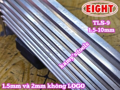 Bộ lục giác bi 9 chi tiết 1.5-10mm Eight TLS-9 (không có chữ N)
