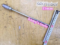 Cần tuýp chữ T Rebel không bọc 15mm dài 300mm