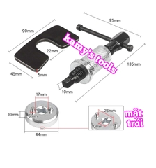 Dụng cụ cảo vam ép piston phanh thắng đĩa 3 chi tiết kamytools BPWB-3303