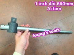 Cần trượt 1 inch Action dài 660mm