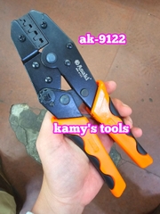 Kìm bấm cos ghim Asaki AK-9122 dài 9 inch 230mm 0.15-6mm2