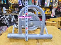 Con lăn kéo cáp điện loại đơn có quai hàng nhập khẩu loại dày cao cấp con lăn nhôm kamytools