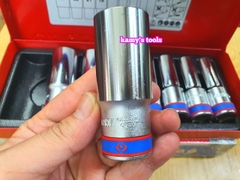 Bộ tuýp bộ khẩu dài 1/2 lục giác hoa thị 8 món Kingtony model 4308MR/4208MR