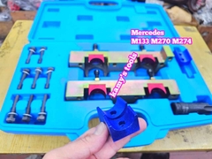 Bộ dụng cụ cân cam dưỡng đặt cam căn chỉnh thời gian xe Mercedes M133 M270 M274 Wetools 15 chi tiết WTME1808