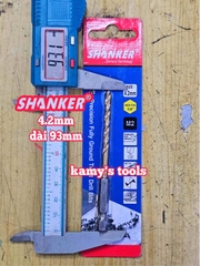 Mũi khoan sắt chuôi lục giác Shanker 2mm 2.5mm 3mm 3.2mm 4mm 4.2mm 4.5mm 5mm