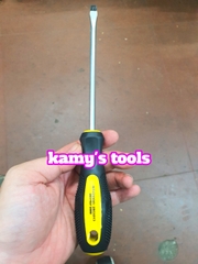 Tua vít cán cao su gai 6mm, tô vít (bán lẻ 1 cây)