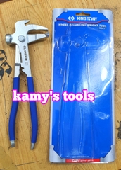 Kìm đầu búa tháo đóng chì cân mâm bánh xe model 9BK11 Kingtony, kềm đầu búa