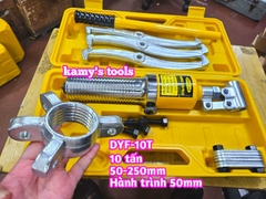 Cảo thủy lực 10 tấn Wetools DYF-10 mở 50-250mm, vam thuỷ lực 2 chấu 3 chấu 10 tấn
