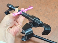 Dụng cụ cảo vam tháo lắp lò xo phuộc giảm xóc dài 370mm 15 inch màu đen kamytools CSCD-3712, cảo lò xo phuộc