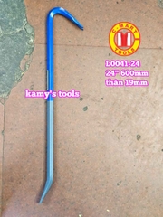 Xà beng đầu dẹp đầu nhổ đinh thân lục giác 24 inch 600mm C-mart L0041-24