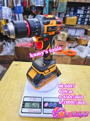 Máy khoan pin Maxsupe M-6887 21V 13mm không chối than