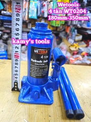 Kích con đội thuỷ lực 4 tấn Wetools WT0204 180mm-350mm
