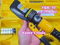 Kìm ép cos thủy lực YQK-70 4-70mm2 Manniu, kìm bấm cos