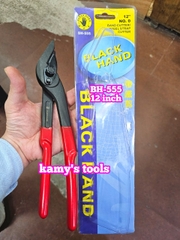 BH-555 Kéo cắt đai sắt thép Black Hand 12 inch 300mm cắt đai sắt 28mm dày 0.8mm