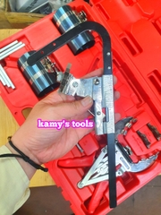 Bộ dụng cụ tháo lắp xéc măng, làm sạch cạo rãnh xéc măng, cổ dê vô bạc 9 chi tiết