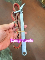 Cảo mở lọc nhớt lọc dầu bằng dây da cờ lê dây da 9 inch 225mm C-mart F0007-09 mở 30-160mm