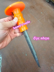 Đục nhọn đục dẹp có tay cầm bảo vệ dài 250mm 300mm Century