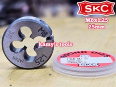 Bàn ren SKC M8x1.25 (8x1.25) đường kính 1 inch 25mm SKC-432008A