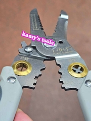 Kìm tuốt dây điện đa năng cắt tuốt uốn dây kìm bấm cos L+R+T dài 190mm