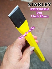 Đục sắt mũi dẹp 25mm 1 inch Stanley dài 12 inch 300mm 16-291 STHT16291-8