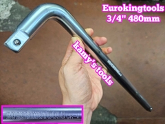 Cần tuýp cong L 3/4 inch Eurokingtools dài 480mm ERK-L0319