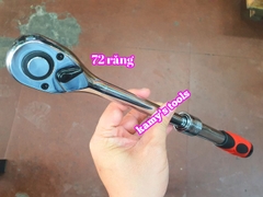 Cần siết tự động đảo chiều 1/2 inch TGT KING 72 răng cán có tăng đơ kéo dài 5 bậc chốt bi 300mm-430mm