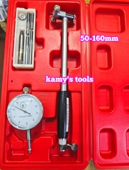 50-160mm Đồng hồ đo lỗ trong xy lanh chính xác độ sai số 0.01mm