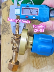 Đồng hồ oxy đồng hồ gió đá thân thau Tanaka ZR-85 dùng cho cắt kim loại
