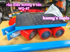Con rùa chuyển hàng 8 tấn WQ-8T có tay cầm điều hướng 180
