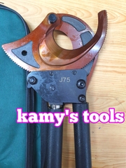 Kìm cắt cáp nhông J75 cắt đồng nhôm 75mm, kéo cắt cáp nhông