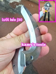 Cặp lưỡi dao kéo kìm cắt cáp nhông J30 cao cấp dùng để thay thế lưỡi kìm cắt cáp J30