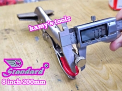 Kìm bấm chết hàn mỏ vịt dài 8 inch 200mm Standard STD-0166