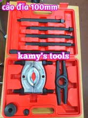 Bộ vam cảo đĩa chặn tháo vòng bi bạc đạn cảo đĩa mặt trăng 9 chi tiết 75-105mm Wetools WT-52002