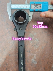 Cờ lê đuôi chuột tự động TOP 24x27mm 27x30mm 30x32mm LU-DCHT-2427 LU-DCHT-2730 LU-DCHT-3032