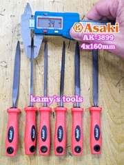 Bộ dũa giũa mini 6 cây Asaki AK-3899 cỡ 4mm 4x160mm