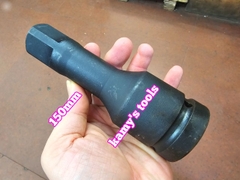 Cần nối khúc nối tuýp 1 inch dài 4 inch 105mm 6 inch 150mm 8 inch 200mm thép đen cao cấp