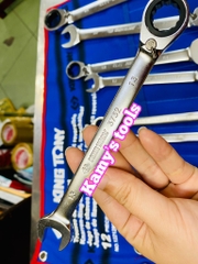 Bộ cờ lê vòng miệng tự động đảo chiều Kingtony 12212MRN 8-24mm (bộ vòng miệng tự động)