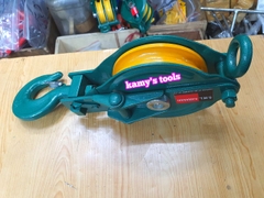 Ròng rọc đơn 2 tấn, puly sắt đơn 2 tấn 6 inch 150mm, puly 1 rãnh 2 tấn