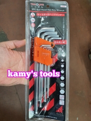 Bộ lục giác bi và bộ lục giác hoa thị sao 9 cây thương hiệu Nhật Trigoldte model 661102 và 661202